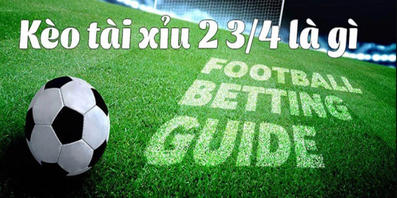 Tài Xỉu 2 3/4 Là Gì? Bí Kíp Đánh Cược O/U 2.75 Chi Tiết