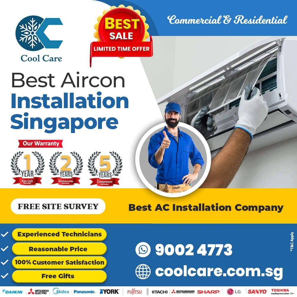 Aircon installation importance in Singapore