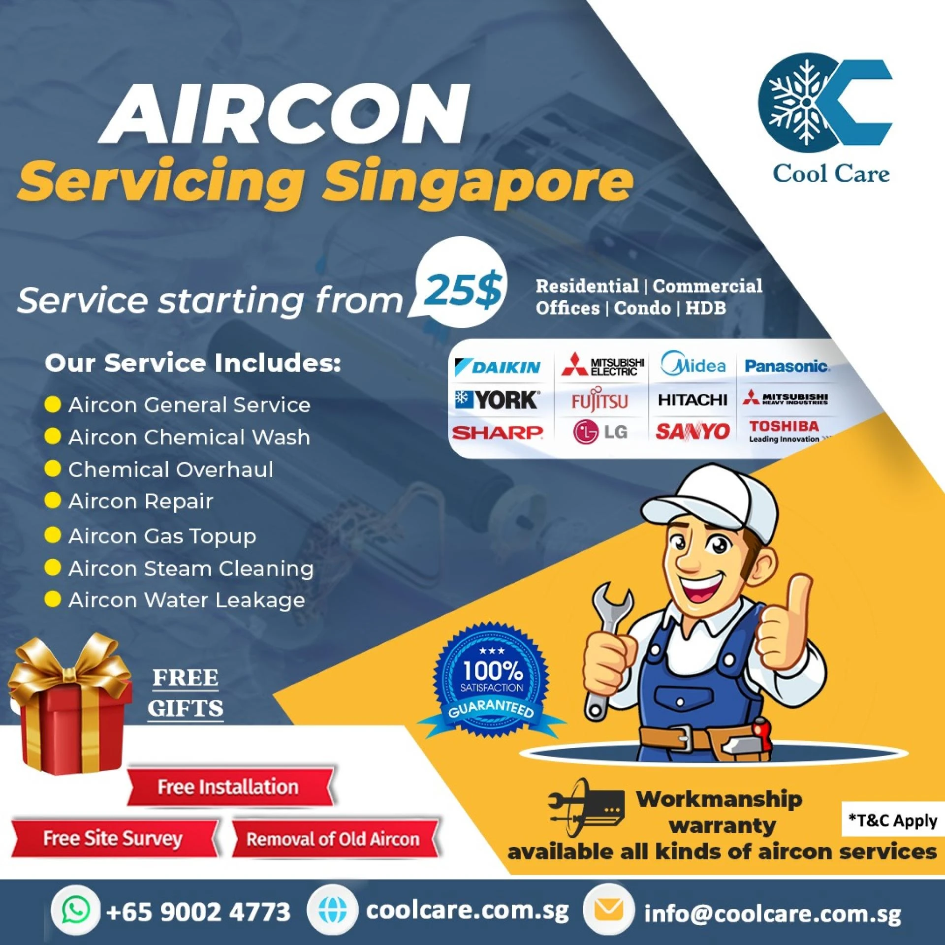 6 tips to choose professional aircon service company in Singapore