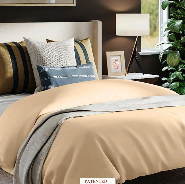 Revolutionary Easy-Change Duvet Cover 3-Sided Zipper - Beddley