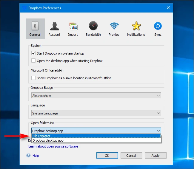 How to Open Dropbox Folders on Finder or File Explorer?