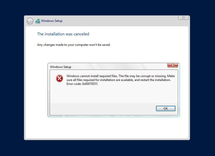 HOW TO FIX 0X80070015 ERROR?