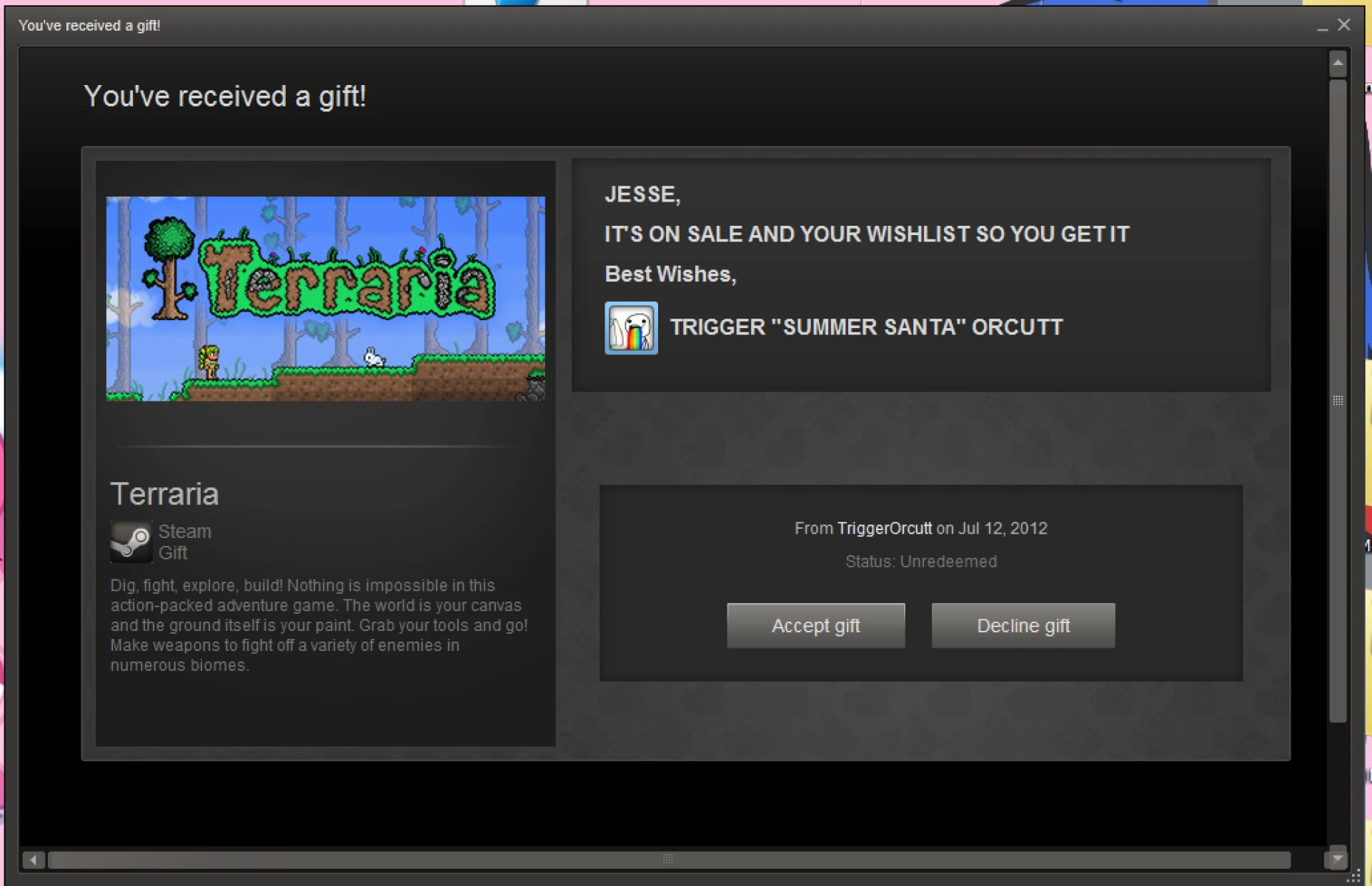 How to Refund a Gifted Game on Steam?