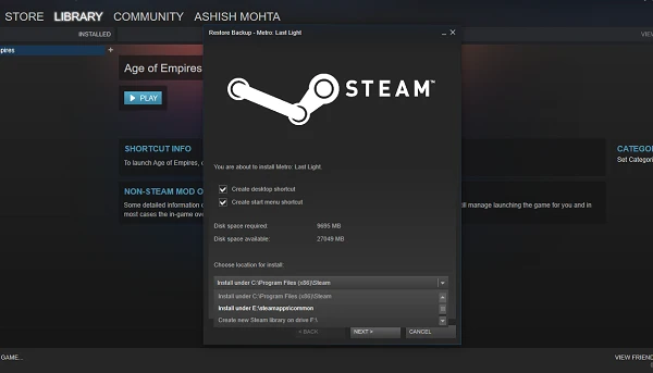 How to Move Steam Games to another Hard Drive