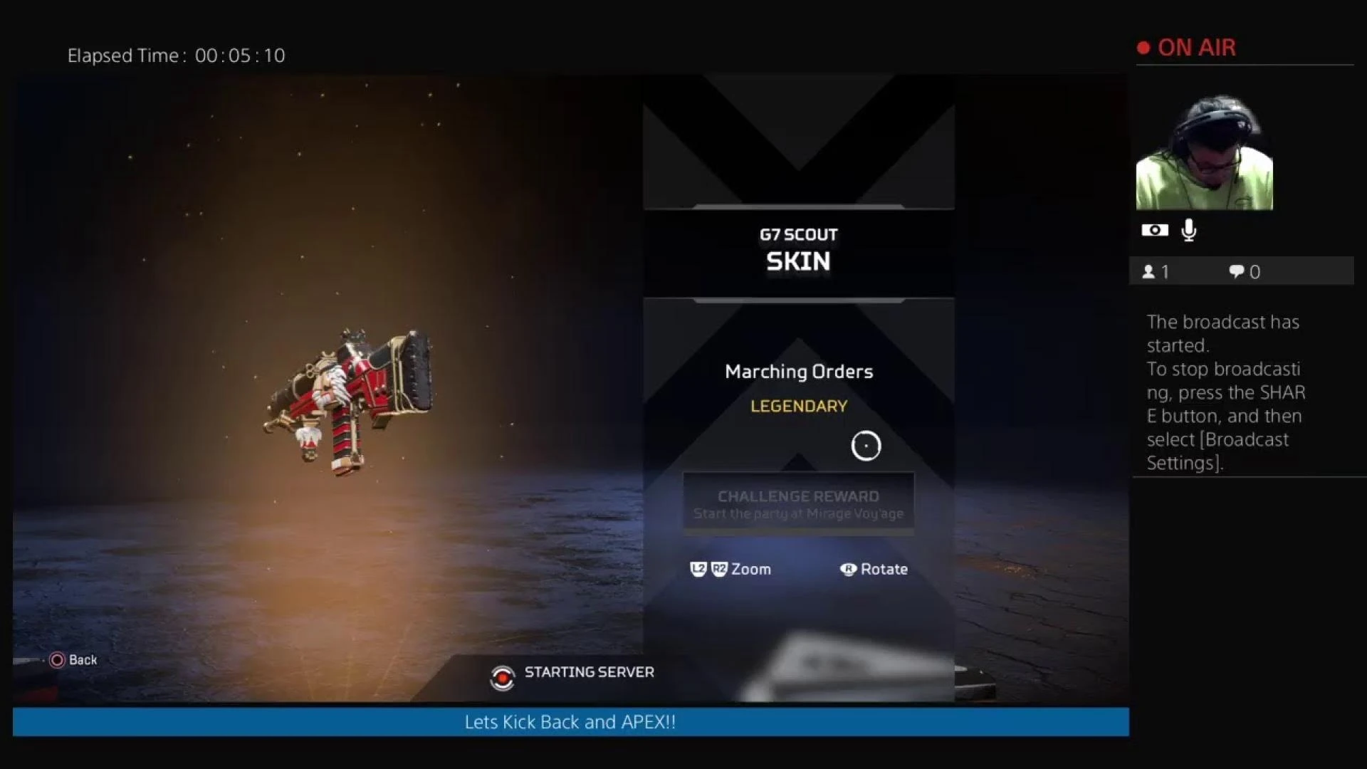 Apex Legends: How to Get Legendary Marching Orders Skin?