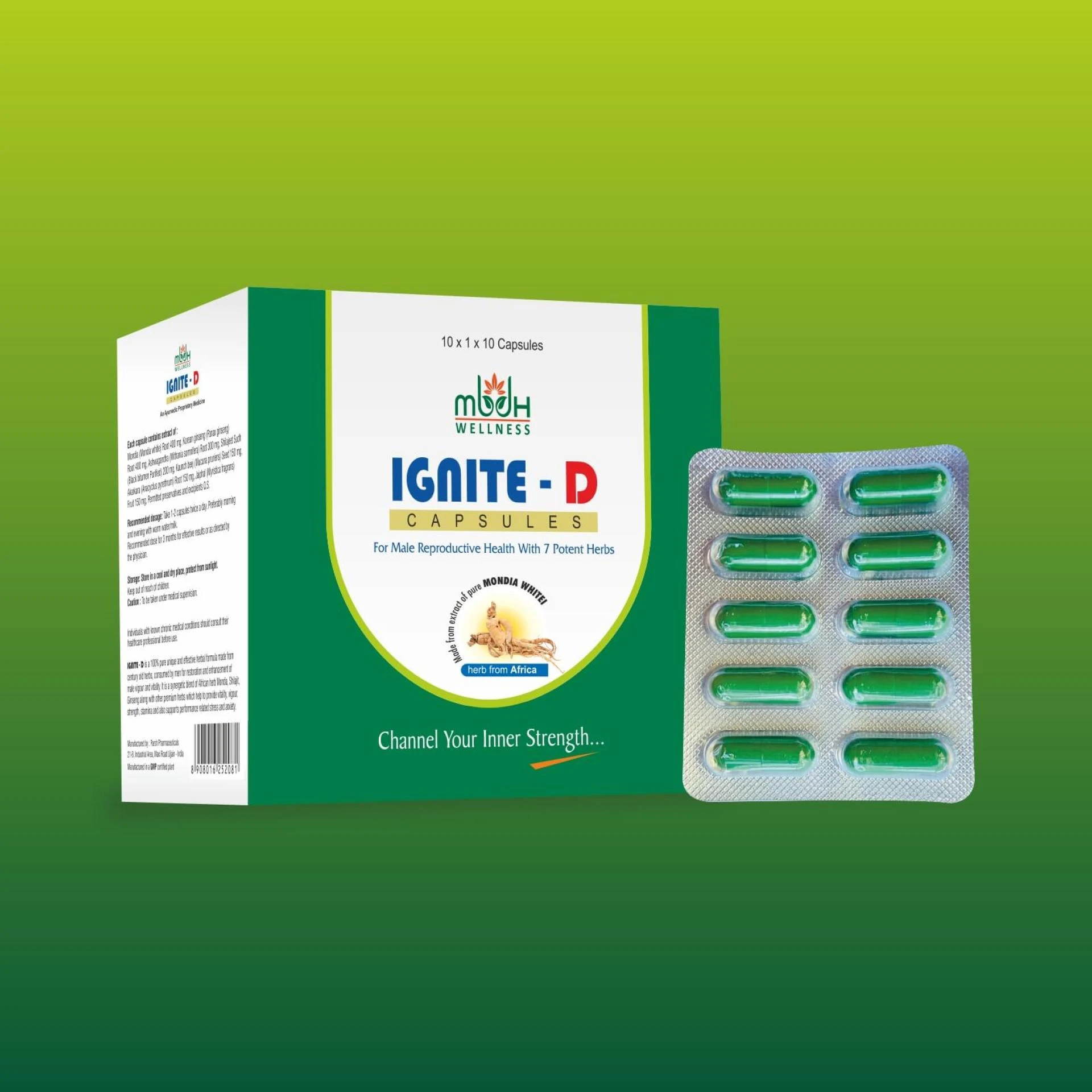 Buy Ignite D Capsules To Stimulate Your Stamina