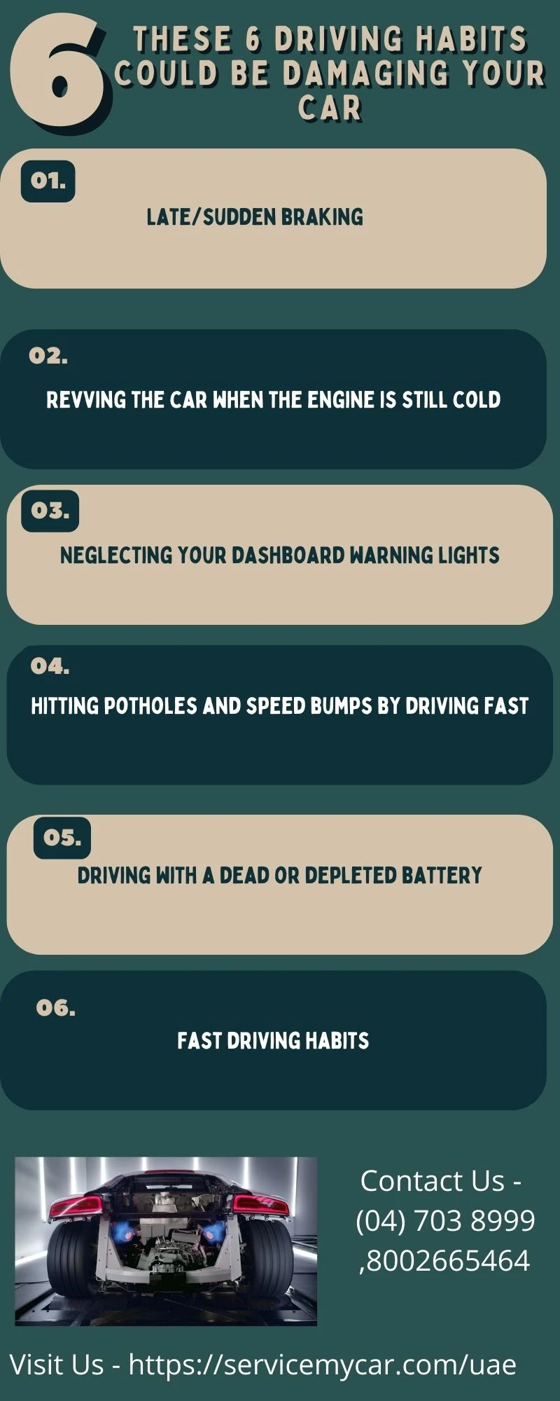 These 6 Driving Habits Could Be Damaging Your Car