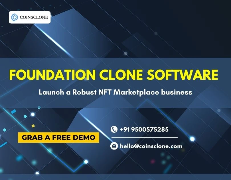 Foundation Clone Software - Launch a Robust NFT Marketplace business