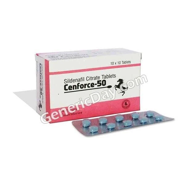 Cenforce 50 Mg : Operational To Treat Male ED and Ejaculation [Free Offers]