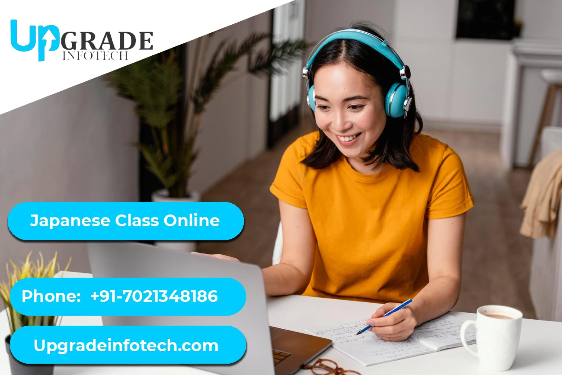 Mastering Japanese: Elevate Your Skills with Online Japanese Classes by Upgrade Infotech