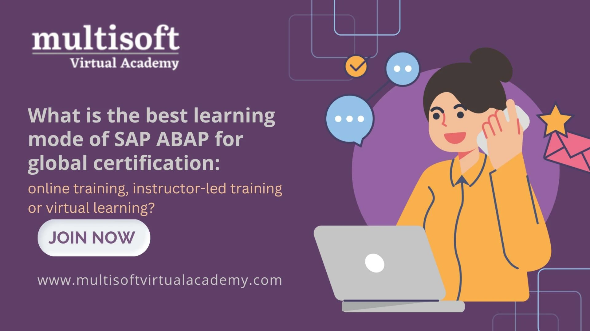 What is the best learning mode of SAP ABAP for global certification: online training, instructor-led training or virtual learning?