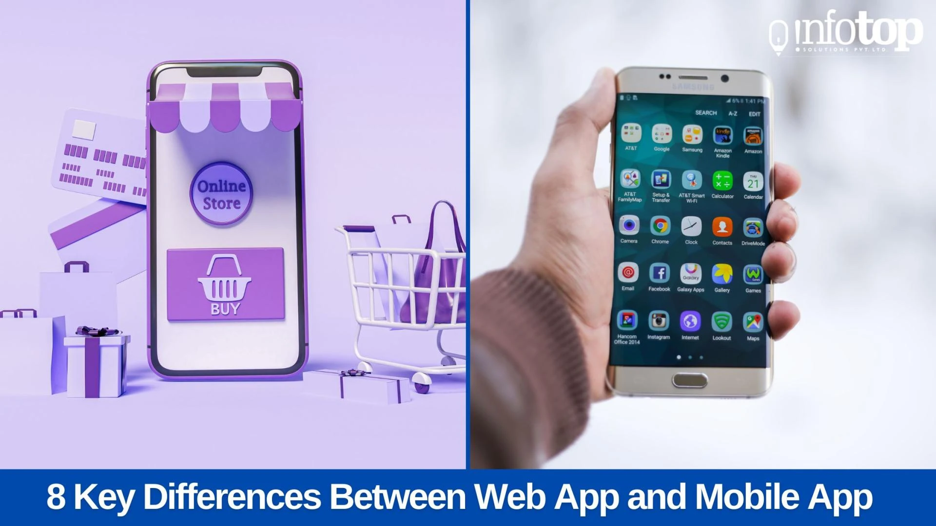 8 Key Differences Between Web App and Mobile App