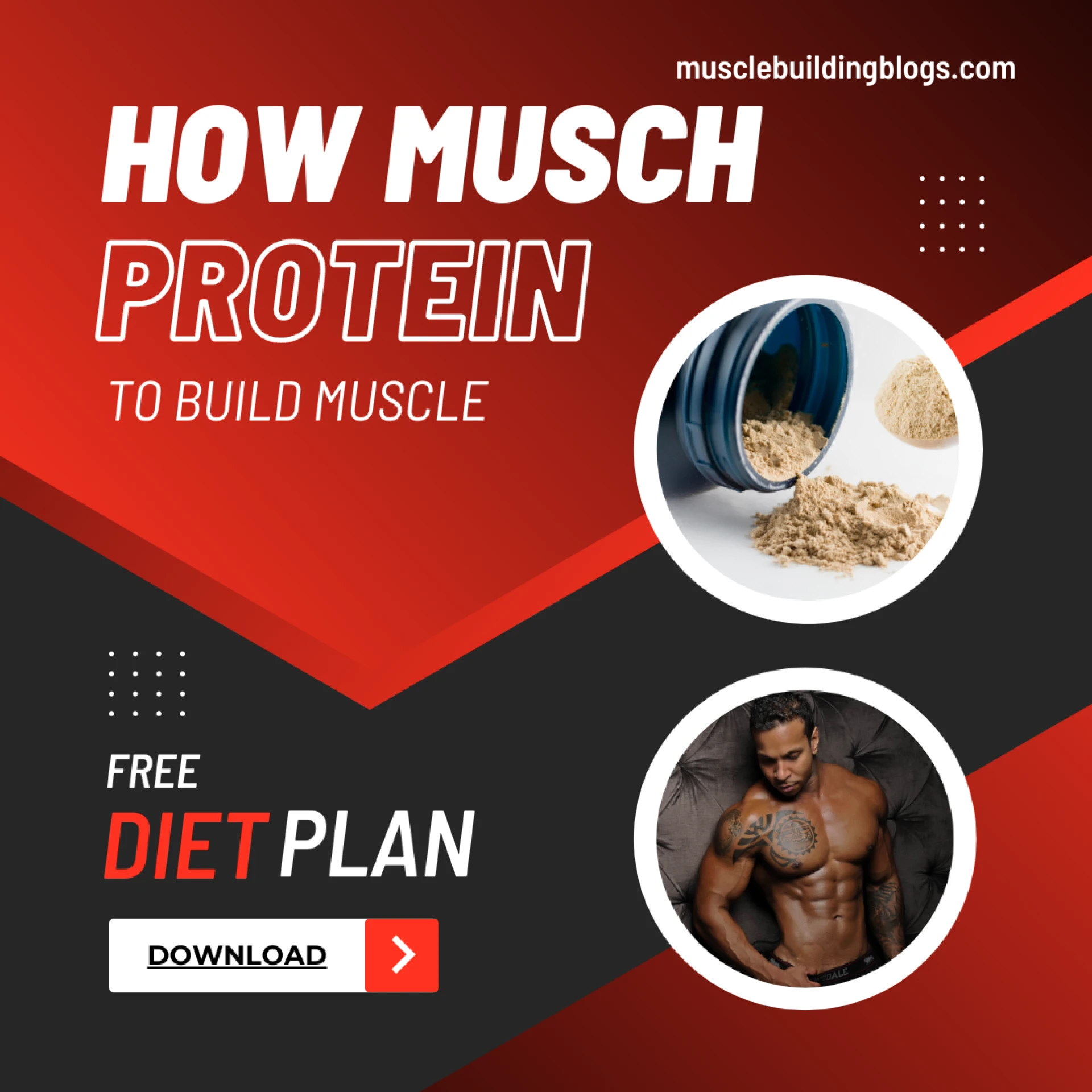 How much protein should I eat to build muscle?﻿