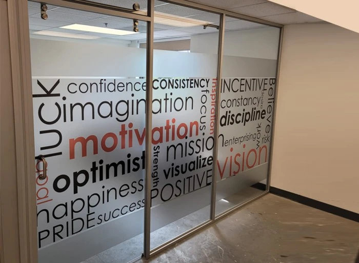 Benefits of Frosted Vinyl for Businesses