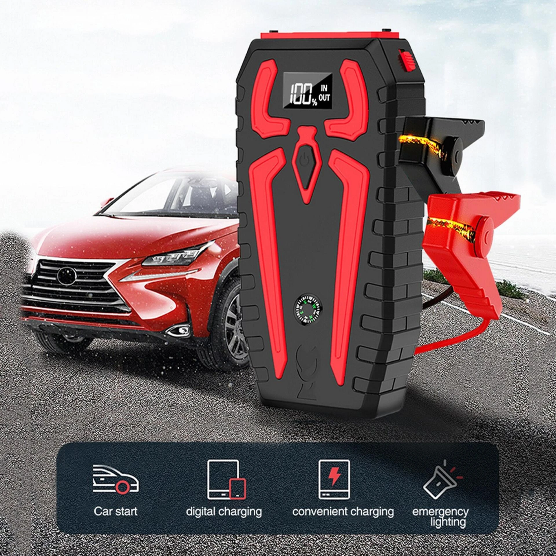 Petrol Car Jump Starter: Your Roadside Savior