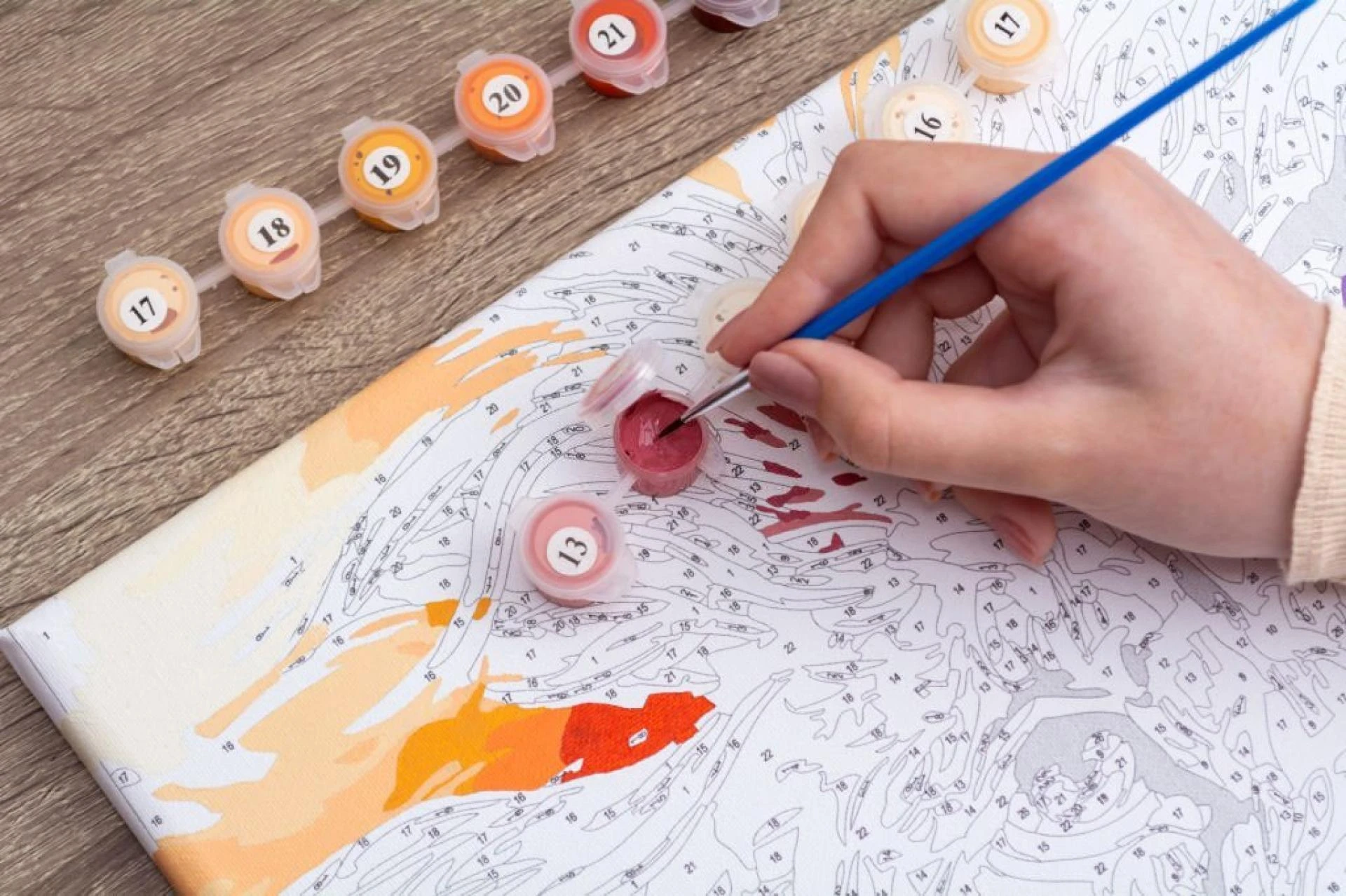 Paint by Numbers: A Relaxing and Personalized Artistic Journey
