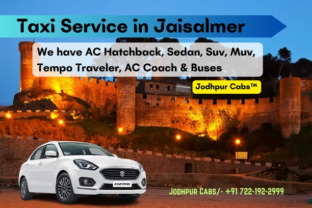 Taxi service in Jaisalmer