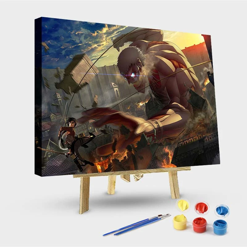 Discover the Joy of Manga Paint by Numbers