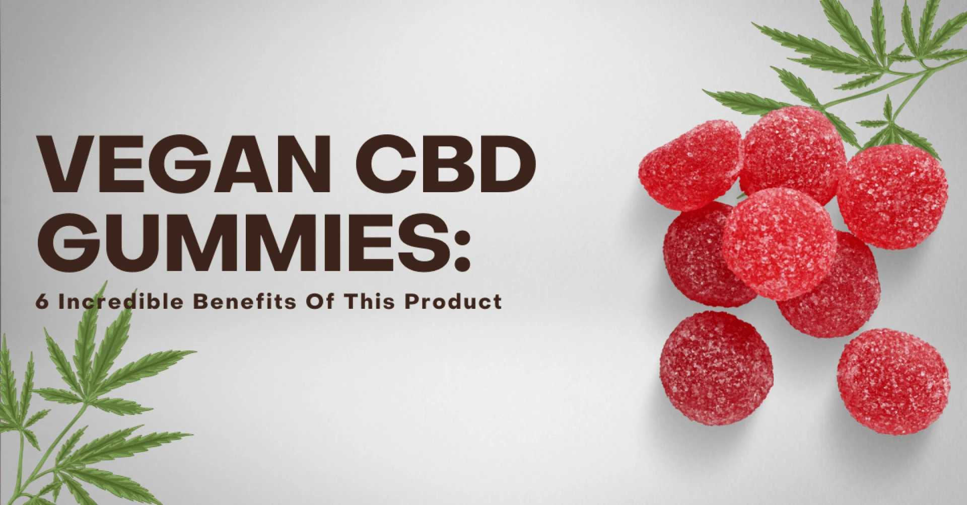 Vegan CBD Gummies: 6 Incredible Benefits Of This Product
