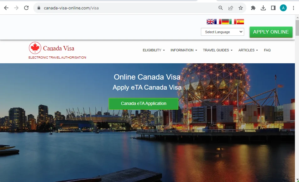 CANADA Official Government Immigration Visa Application Online USA AND FIJI CITIZENS - ऑनलाइन कनाडा वीज़ा आवेदन -