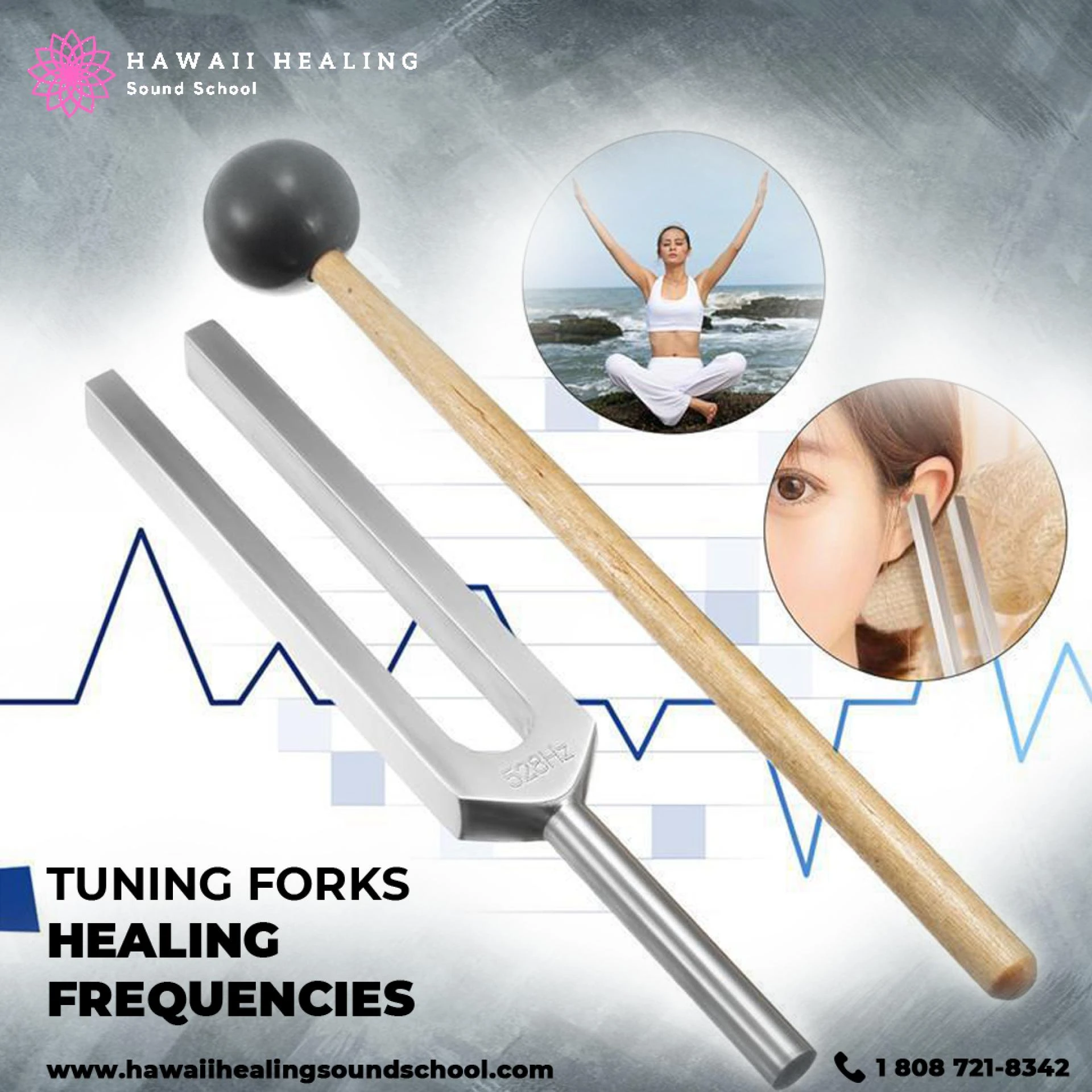 De-stress and rejuvenate your chakras with tuning forks healing frequencies