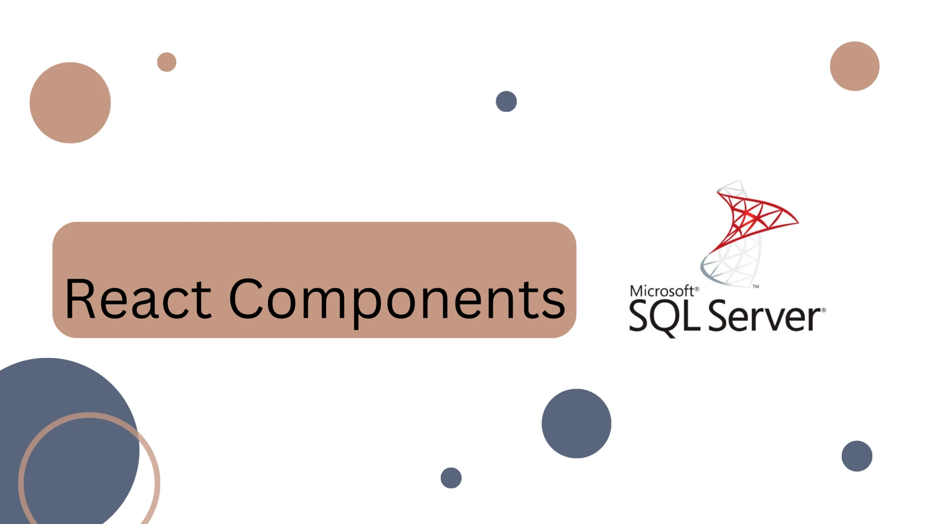 React Components: Exploring the building blocks of React.js applications