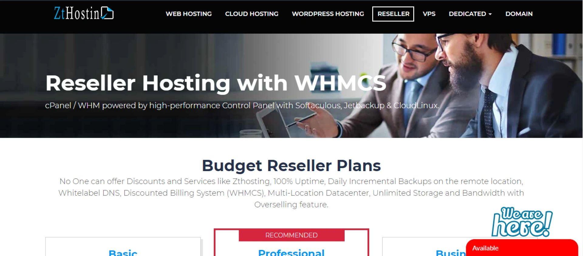 Best  Reseller Hosting in Pakistan [2019]