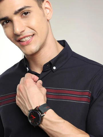 The Timeless Appeal of Men's Full Sleeve Striped Shirts