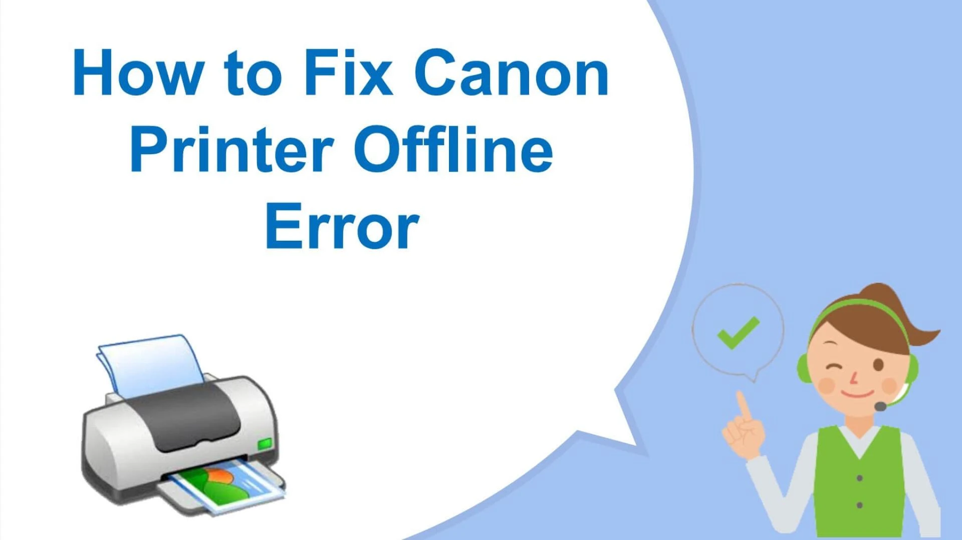 Troubleshoot Canon Printer Offline Problem