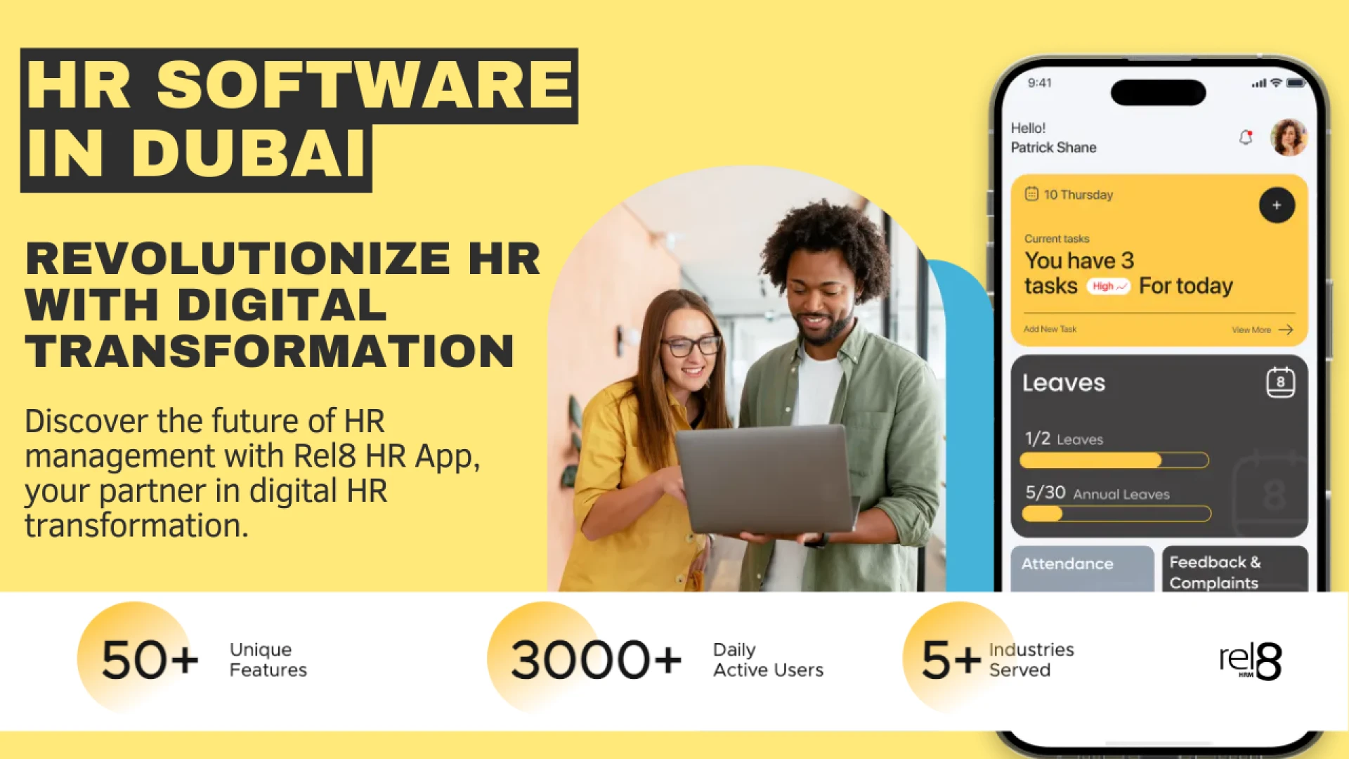 10 Reasons why businesses in UAE prefer REL8 in all in one HR software solution