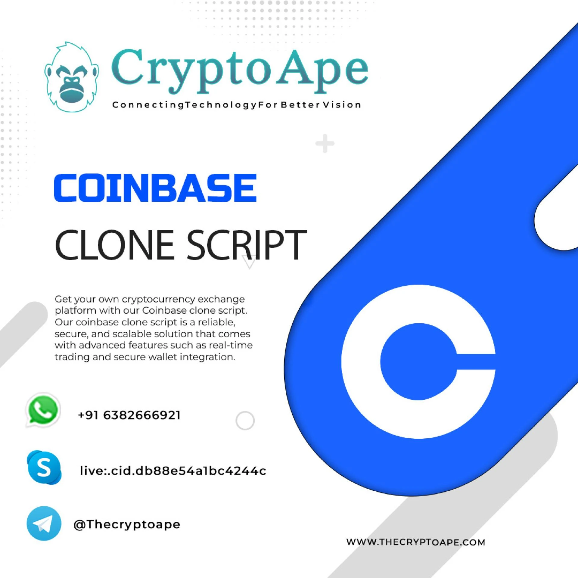 The Benefits of Choosing a White-Label Coinbase Clone Script for Your Crypto Exchange