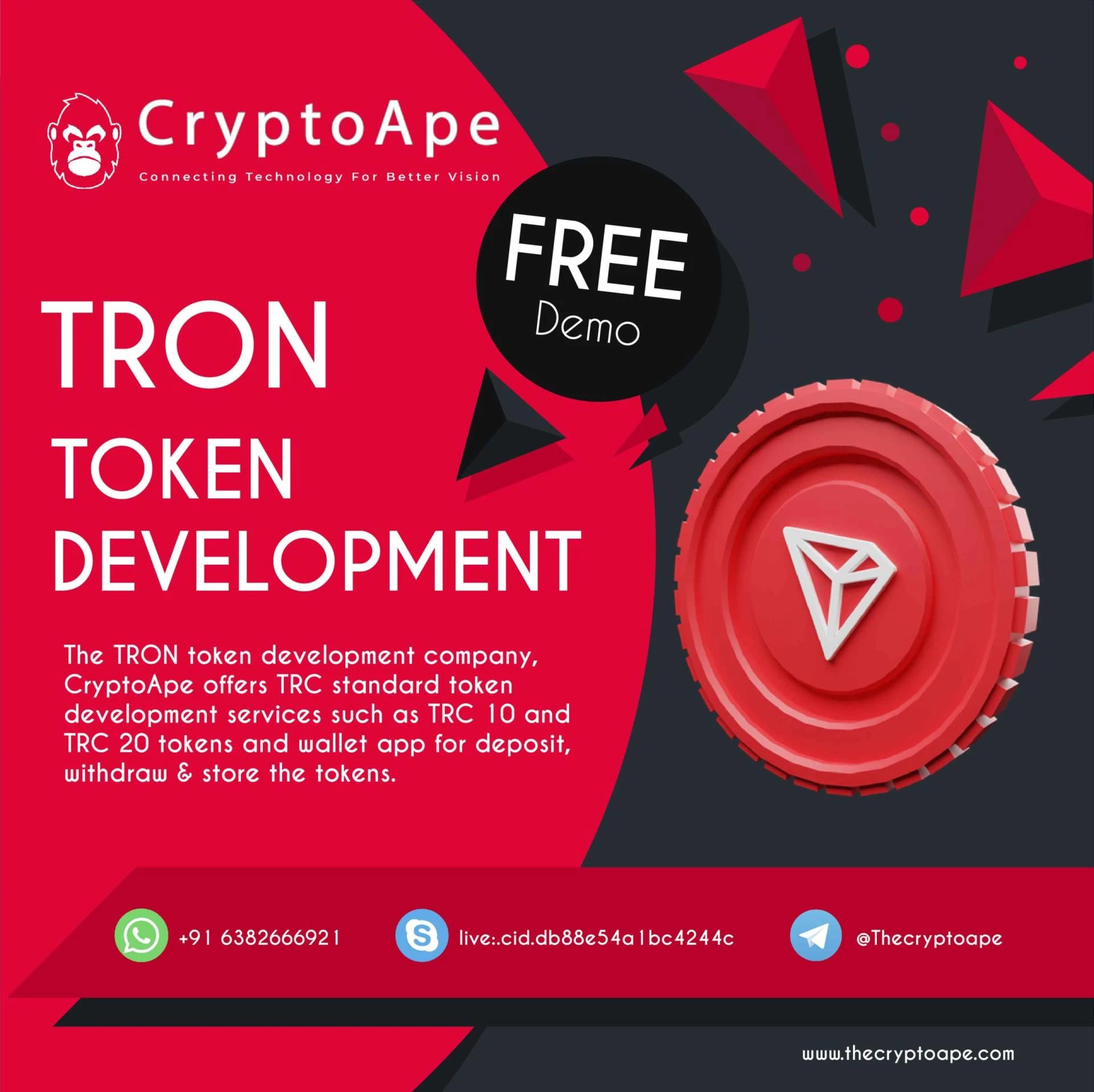 Why TRON Token Development Company is the Leading Innovator in Blockchain Technology