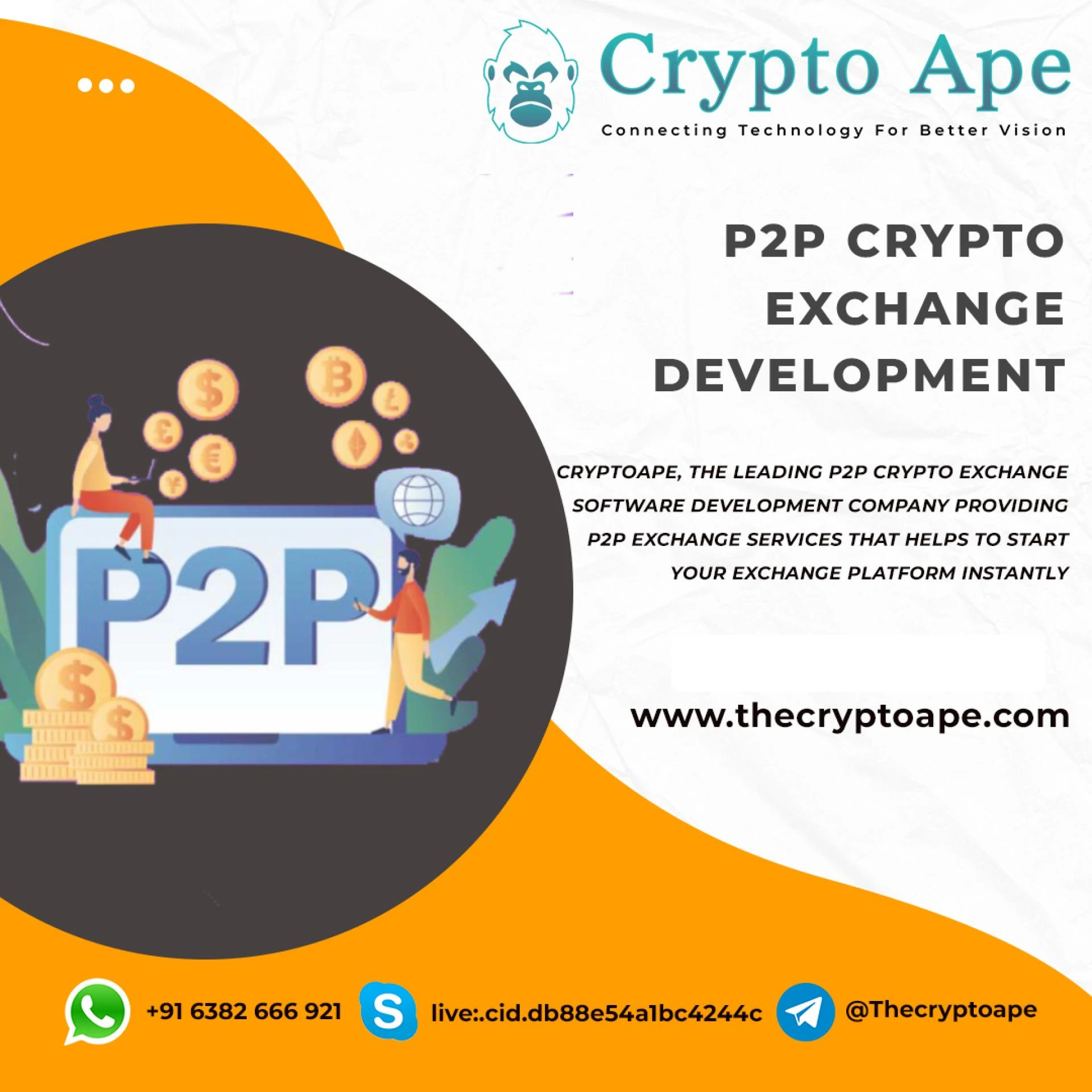 Streamlining Crypto Trading with a Next-Generation P2P Exchange Development Company