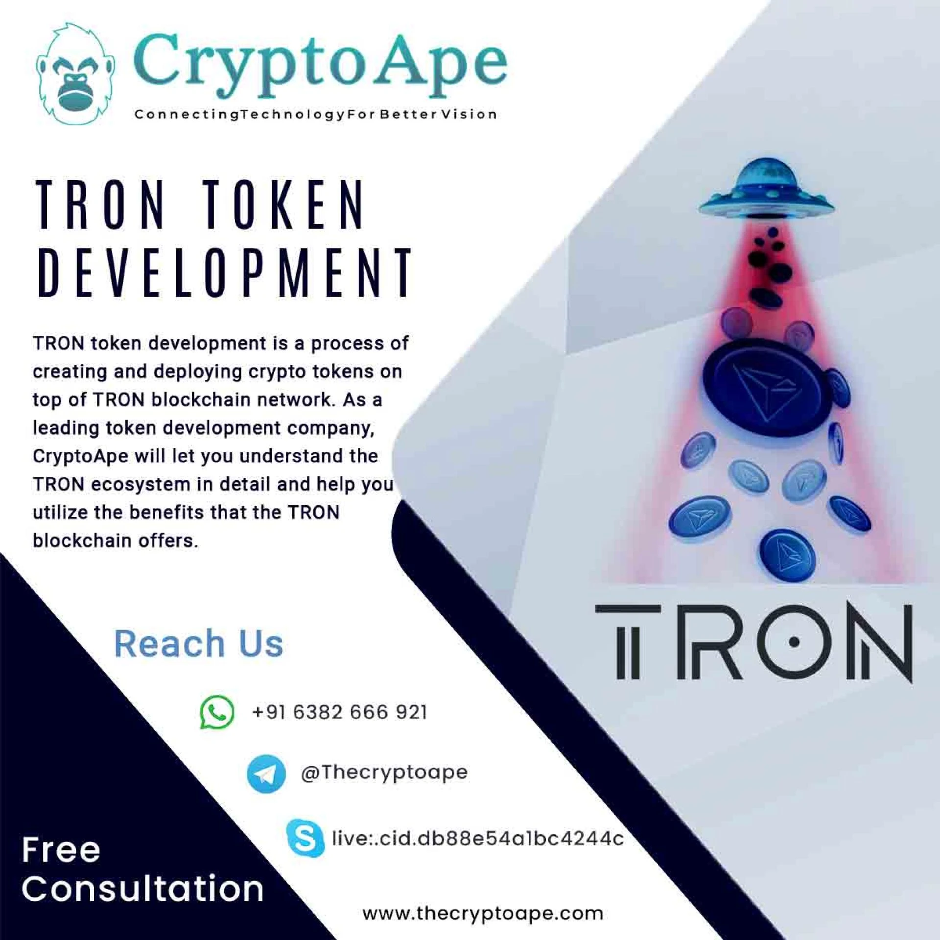Explain about TRON Token Wallet App Development?