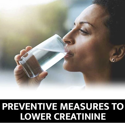 Preventive measures to lower Creatinine