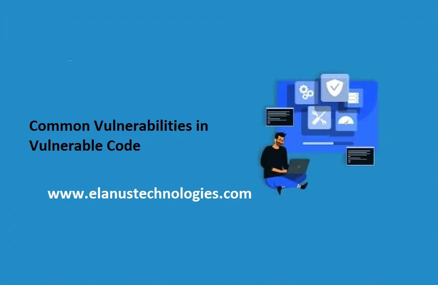Types of Some Important Common Vulnerability in Vulnerable Code