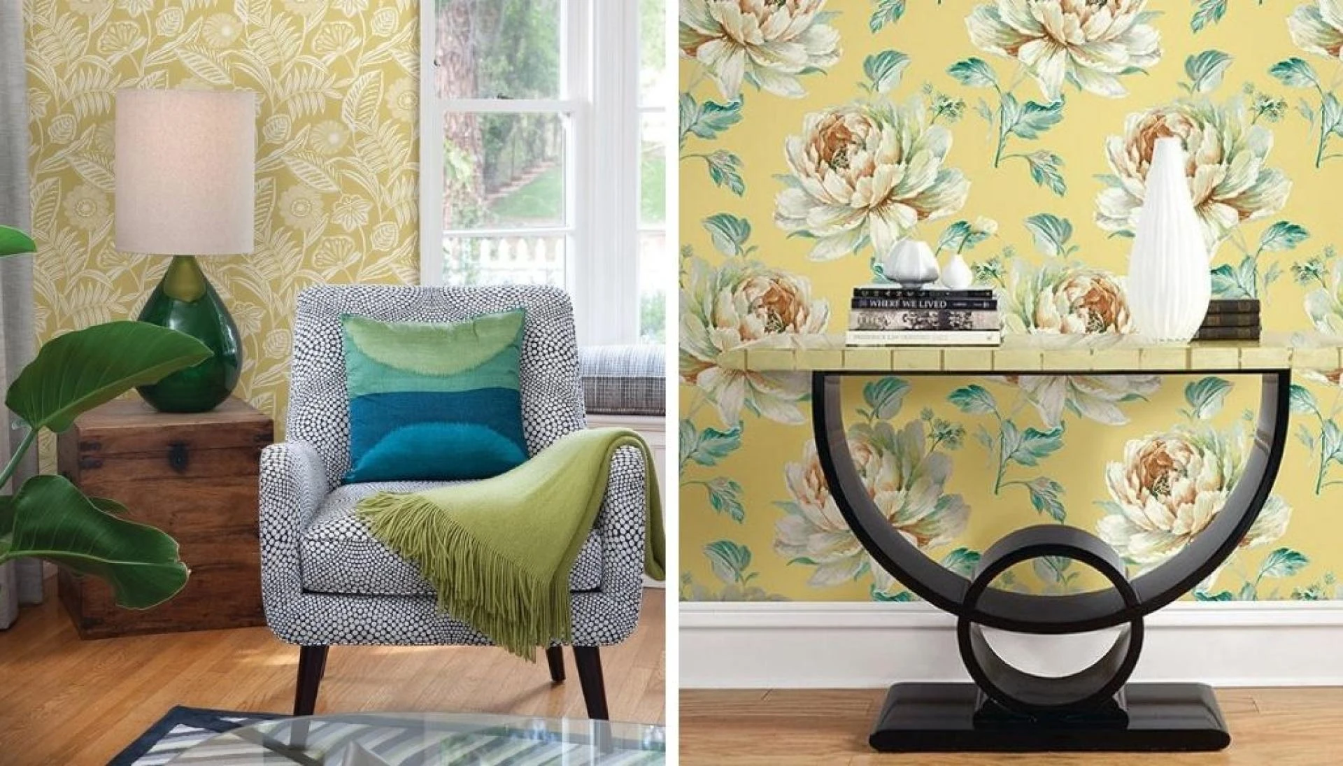 Bring Life to Your Home with Yellow Flower Wallpaper