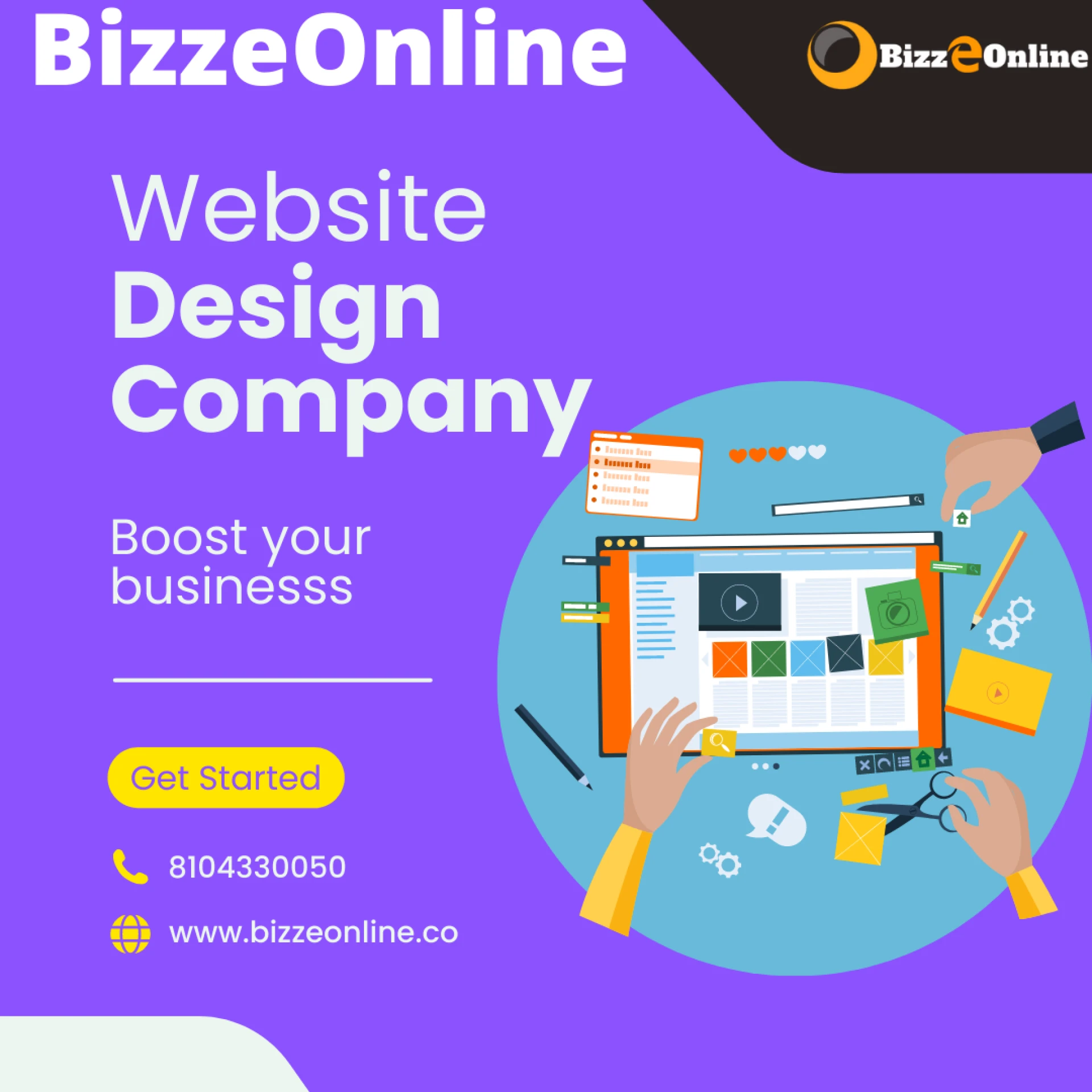 Best Website Designing Company in Mumbai - BizzeOnline