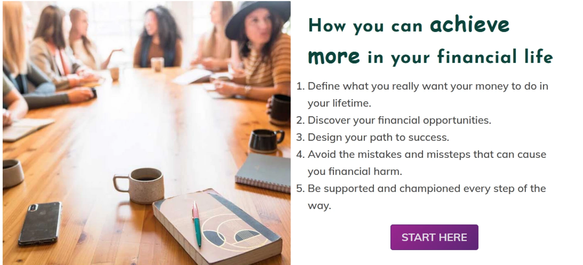 What is the role of women financial advisors?