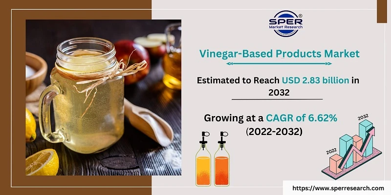 Vinegar and Vinegar-based Products Market Share, Growing CAGR of 6.62% Growth Strategy, Opportunity and Future Outlook 2022-2032: SPER Market Research