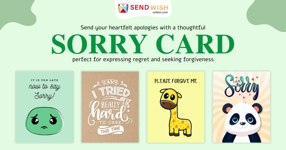Sorry Card for Every Occasion: Tailoring Your Apology