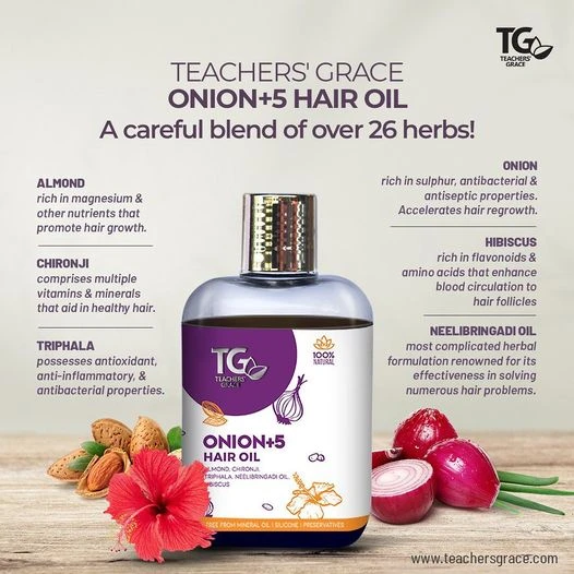 Onion hair oil in india