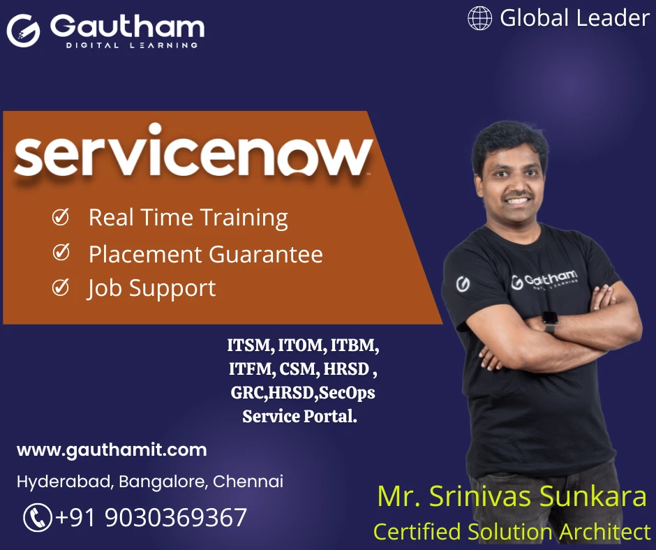 ServiceNow Training In Hyderabad