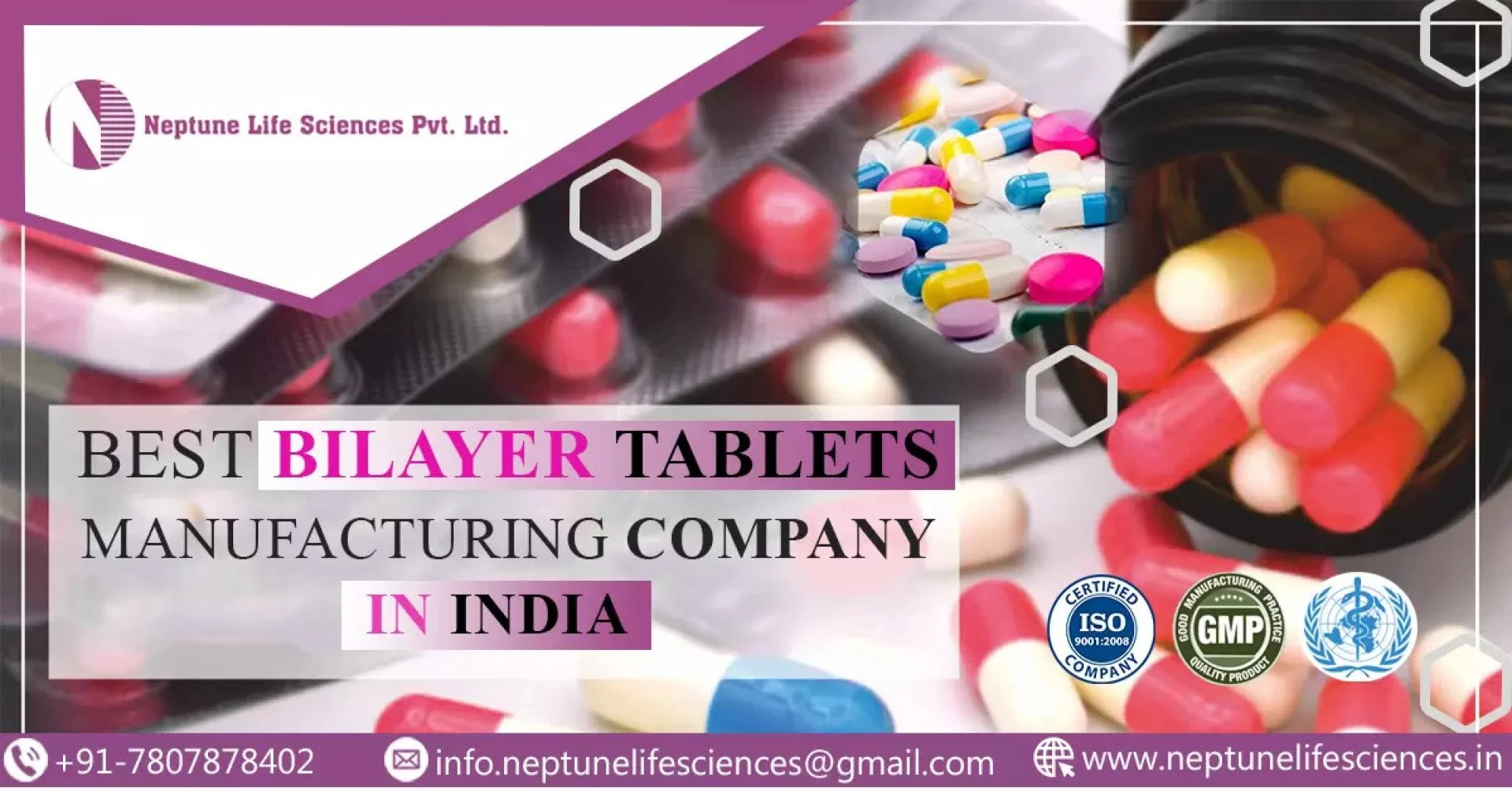 Neptune Lifesciences: Leading the Way as the Best Bilayer Tablets Manufacturing Company in India, and the Top Choice in Baddi, Himachal Pradesh