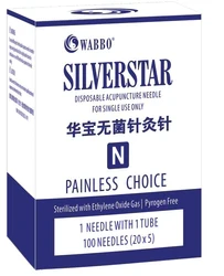 SILVERSTAR Silver Handle With Loop for sale at buyacupuncture.com