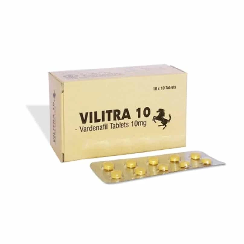 Vilitra 10 - Best Medicine Ever to Encounter ED