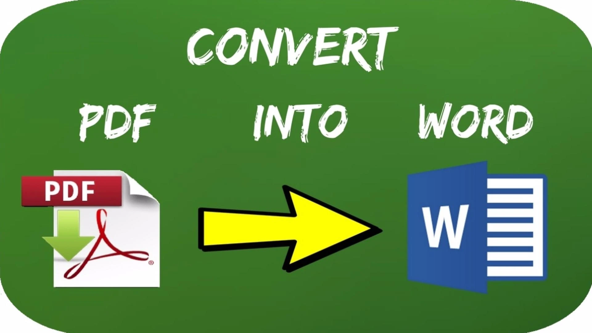 How to Convert PDF File into Word Document