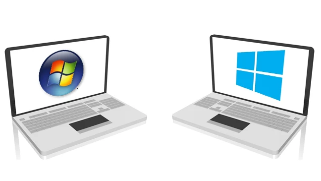 Comparison between Windows 7 and Windows 10 OS