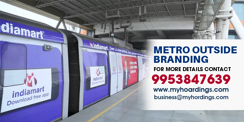 The metro train routes extends to non-metro cities, advertisers got new lines to monetize on!