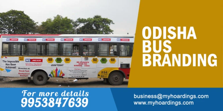 Bus branding in Orissa